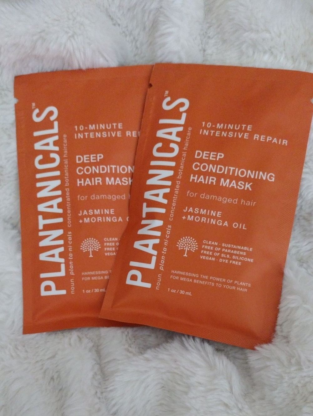 Plantanicals 2pk Deep Conditioning Hair Mask - Jasmine + Moringa Oil